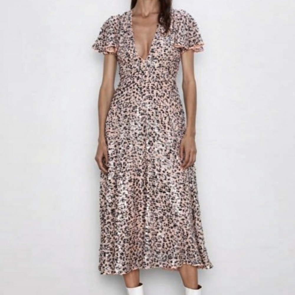 Zara Limited Edition sequins dress ✨